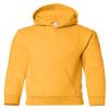 Gildan G185B Youth Heavy Blend 50/50 Hood - Gold - XS view 1