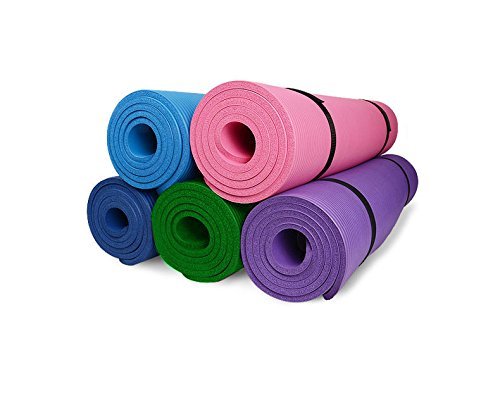 Multipurpose Sport Mats Natural Rubber Yoga Mats-8mm (Red)