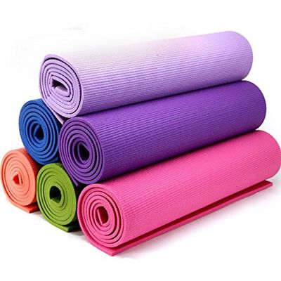 Multipurpose Sport Mats Pure Colour Yoga Mats-6mm (Green)