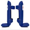 Fairtex SP3 Muay Thai Shin Guards for Men, Women, Kids | MMA Training, Kickboxing | Premium, Lightweight & Durable |Avoid shin splints During Training, Sparring - Extra Large, Blue view 3