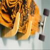 Grassracks Bamboo Snowboard Rack and Skateboard Rack - Moloka`i Series Snowboard Wall Mount (Bamboo - 1 Board) view 4