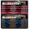 300 Pieces Magnetic Business Card College Football Sport Schedules 3.5" x 9" Alabama/Auburn view 1