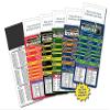 300 Pieces Magnetic Business Card College Football Sport Schedules 3.5" x 9" Alabama/Auburn view 2