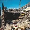 Basketball Boston Garden Demolition - 20"x24" Photo, Mounted in 22"x28" Double Matt and Framed with Plexi Glass #3524 view 1