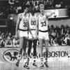 Basketball Big 3 Kevin McHale, Robert Parish and Larry Bird - 11"x14" Photo, Mounted in 16"x20" Double Matt and Framed with Plexi Glass view 1