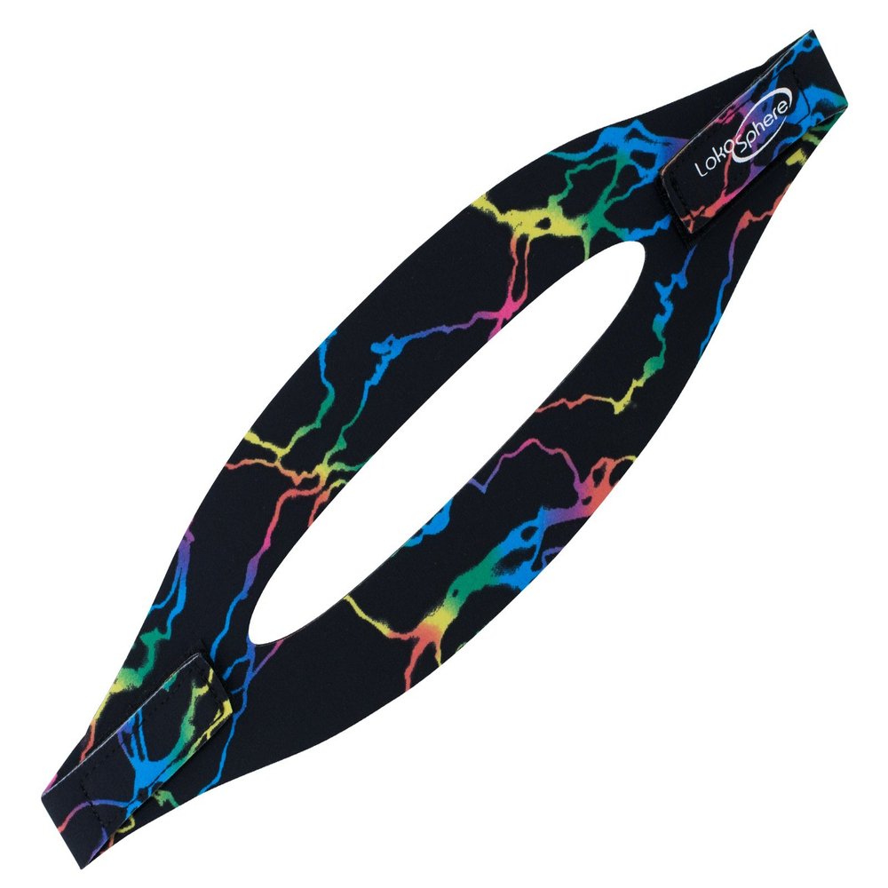 LokoSphere Goggle Strap, One Size, Electric