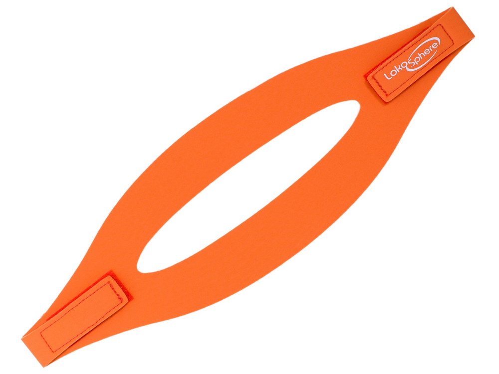 LokoSphere Goggle Strap, One Size, Orange