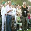Golf Arnold Palmer and Jack Nicklaus Masters Tournaments - 8"x10" Photo, Mounted in 11"x14" Double Matt and Framed with Plexi Glass view 1