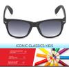 Retro Rewind Kids Sunglasses for Boys Girls Age 3-12 - Shatterproof Rubberized Frame UV400 Toddler Children Sun Glasses view 2