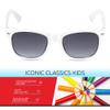 Retro Rewind Kids Sunglasses for Boys Girls Age 3-12 - Shatterproof Rubberized Frame UV400 Toddler Children Sun Glasses view 2