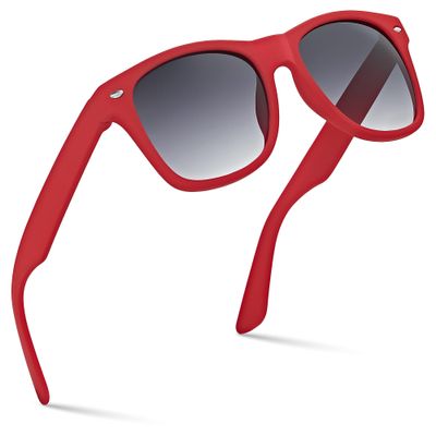 Retro Rewind Kids Sunglasses for Boys Girls Age 3-12 - Shatterproof Rubberized Frame UV400 Toddler Children Sun Glasses