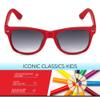 Retro Rewind Kids Sunglasses for Boys Girls Age 3-12 - Shatterproof Rubberized Frame UV400 Toddler Children Sun Glasses view 2