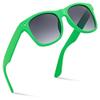 Retro Rewind Kids Sunglasses for Boys Girls Age 3-12 - Shatterproof Rubberized Frame UV400 Toddler Children Sun Glasses view 1