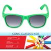 Retro Rewind Kids Sunglasses for Boys Girls Age 3-12 - Shatterproof Rubberized Frame UV400 Toddler Children Sun Glasses view 2