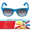 Retro Rewind Kids Sunglasses for Boys Girls Age 3-12 - Shatterproof Rubberized Frame UV400 Toddler Children Sun Glasses view 2