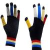 Children's Rainbow Magic Gloves - Black Rainbow view 2