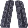 LOK Grips Roughneck Custom 1911 Grips Standard Compact Officer (Grey/Black) view 1