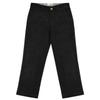 Buyless Fashion Boys Pants Flat Front Fit Casual Corduroy Solid Color - 19W1824-BLK-3 Black view 1