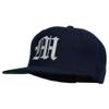 e4Hats.com Old English M Embroidered Cap - Navy OSFM view 2
