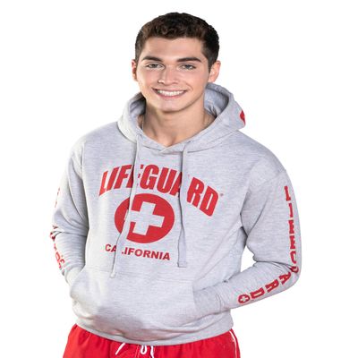 LIFEGUARD Official Guys California Hoodie Grey Small