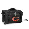 Denco NFL Chicago Bears Wheeled Duffel Bag, Black, 22 x 12 x 5.5 (NFCHL401) view 1