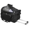 Denco NFL Tampa Bay Buccaneers Wheeled Duffle Bag, Black, 22 x 12 x 5.5 (NFTBL401) view 2