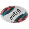 Mitre Rugby Ball | Extra Strong Lining | Full Weight | Hugely Popular, White/Red/Blue, 3 view 1
