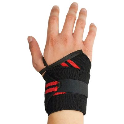 Revgear Weightlifting Wrist Wraps, Black, Small