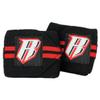Revgear Weightlifting Wrist Wraps, Black, Small view 4