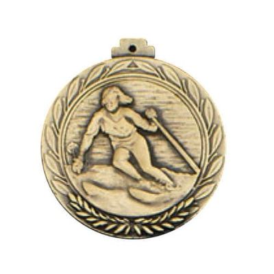 Awards Etc. ASKIF SKI Female Medallion with Ribbon - Pack of 10