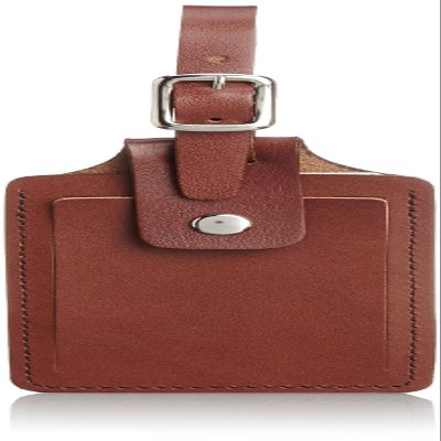 Ace 32107 Name Tag Cowhide Leather, camel