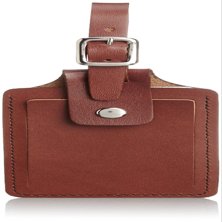 Ace 32107 Name Tag Cowhide Leather, camel