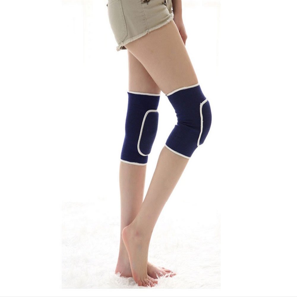 Thaoya Perfectly Knee Pads for Sports, Health Care and Prevent Osteoarthritis of The Knee (Blue, 21 * 10CM)