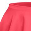 NE PEOPLE Womens Skater Skirt Stretch Elastic Waist Casual Mini Flared Swing Pleated Skirts Made in USA NEWSK06 Dark Coral M view 4