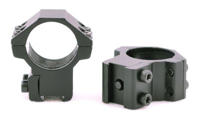 Hammers 1inch Medium Height Scope Ring Set with Stop Pin for High Power Magnum Airguns Air Rifles