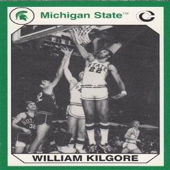 Autograph Warehouse 101224 William Kilgore Basketball Card Michigan State 1990 Collegiate Collection No. 153