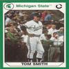 Autograph Warehouse 101321 Tom Smith Baseball Card Michigan State 1990 Collegiate Collection No. 195 view 1