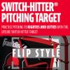 Franklin Sports Baseball Pitching Target and Rebounder Net - 2-in-1 Switch Hitter Pitch Trainer + Pitchback Net - Pitching Target with Hitter + Strikezone view 3
