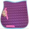 Cottage Craft Went More Quilted Saddle Cloth - Purple, Cob view 1