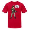 Spreadshirt Battlefield Friends Noob Men's Jersey T-Shirt, S, red view 1