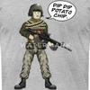 Spreadshirt Battlefield Friends Noob Men's Jersey T-Shirt, M, Heather Gray view 2