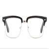 Newbee Fashion - Slim Squared Style Celebrity Fashionista Pattern Temple Reading Glasses by IG view 2