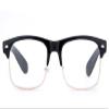 Newbee Fashion - Slim Thick Squared Style Celebrity Fashionista Pattern Temple Reading Glasses by IG view 2