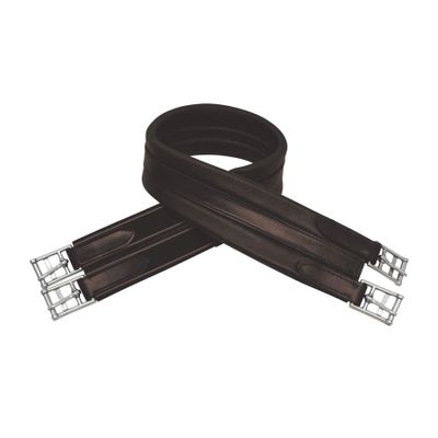 HyCOMFORT Leather Padded Atherstone Girth (36in) (Brown)