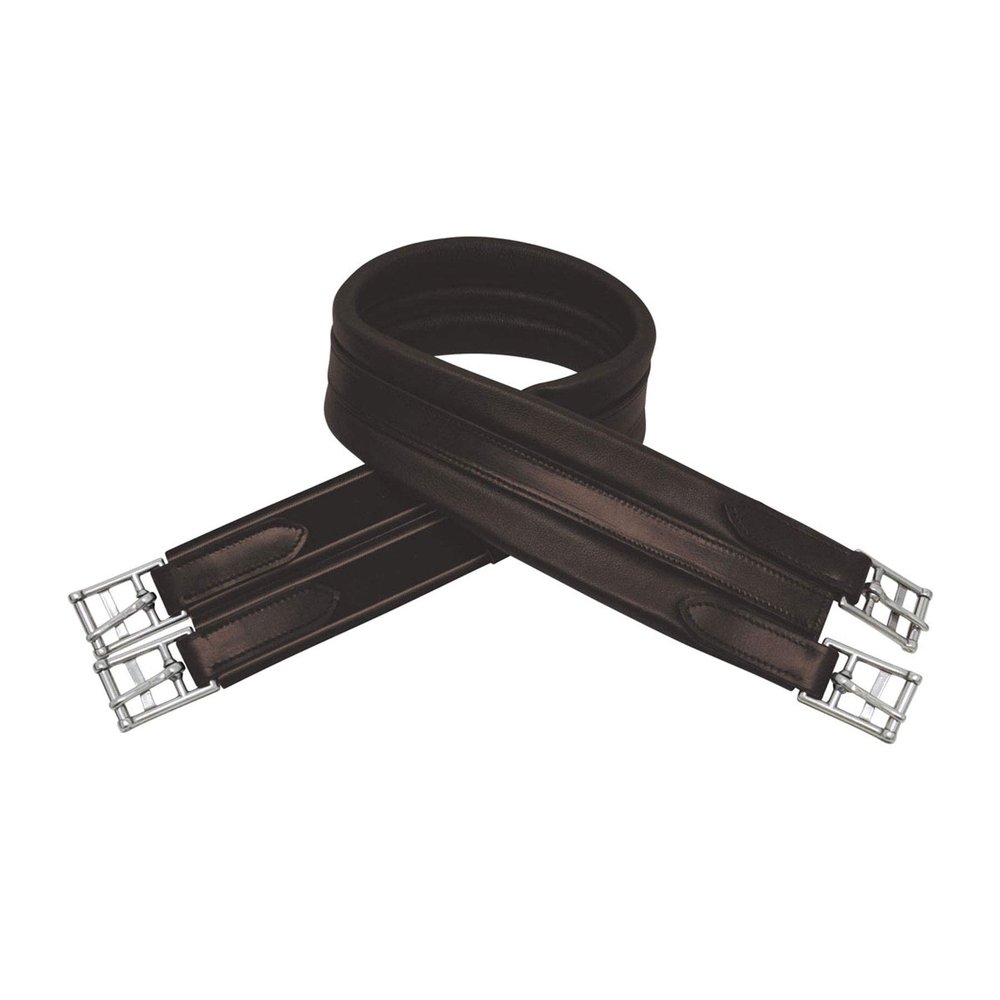 HyCOMFORT Leather Padded Atherstone Girth (36in) (Brown)