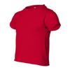 Rabbit Skins Toddler T-Shirt (Red) (2T) view 3