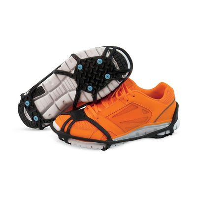 Due North Everyday Pro Traction Aids for Running and Walking on Ice and Snow - Ice Cleat Winter Spikes for Men & Women