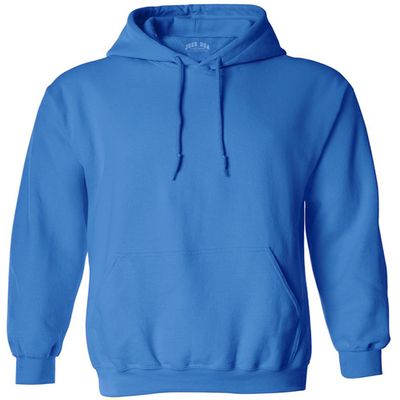 Joe's USA Mens Fleece Pullover Hoodie Casual Hooded Sweatshirt XL-Royal