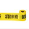 Mutual Industries Barricade Tape, Caution Do No Enter, 3 mil, 3" x 300', Yellow (Pack of 16) view 1