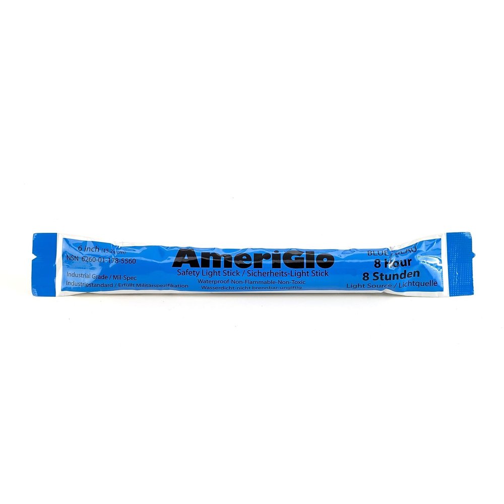 8HOURS 6" Light Sticks Blue